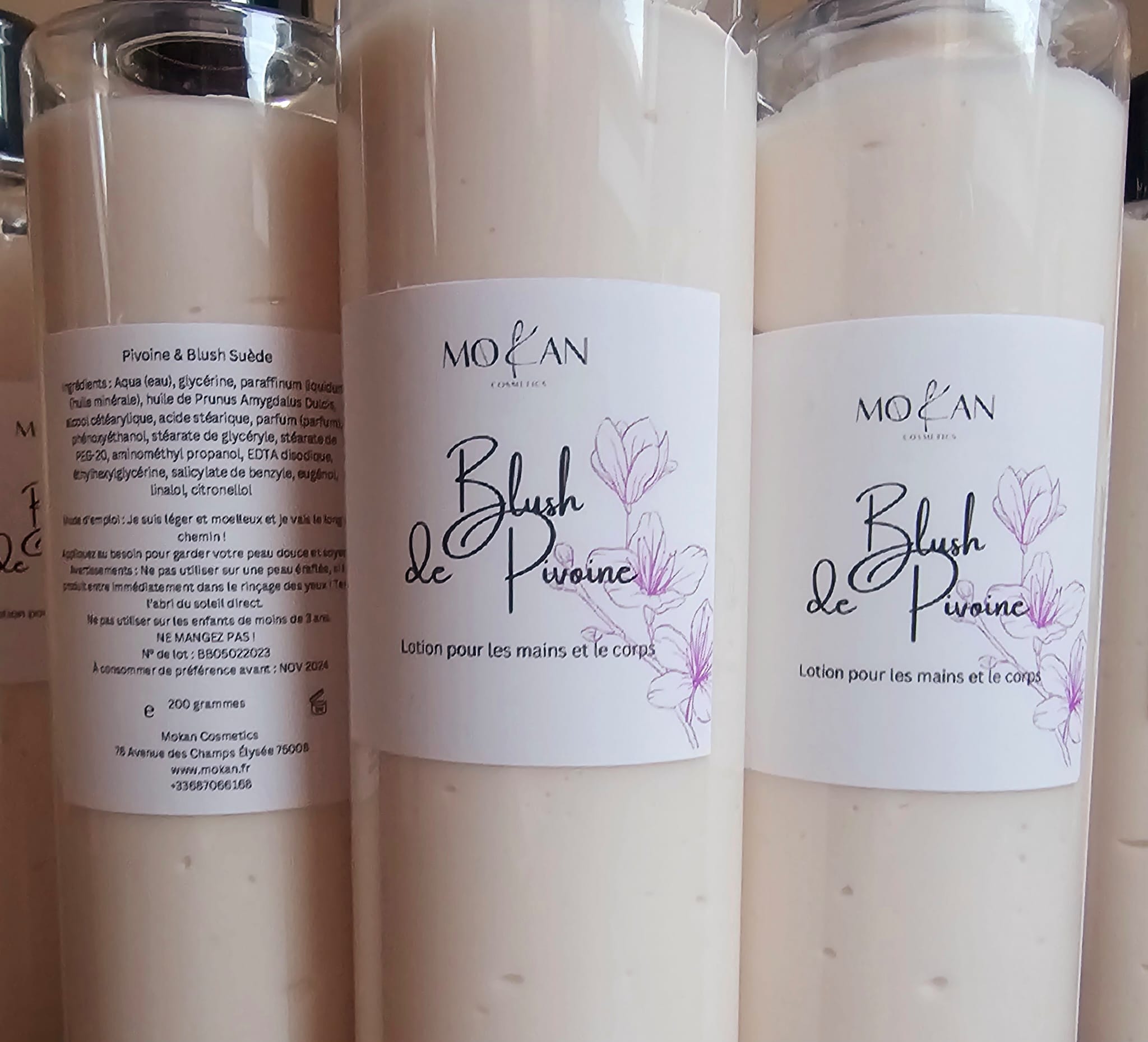 Blush de pivoine - Lait Corporel